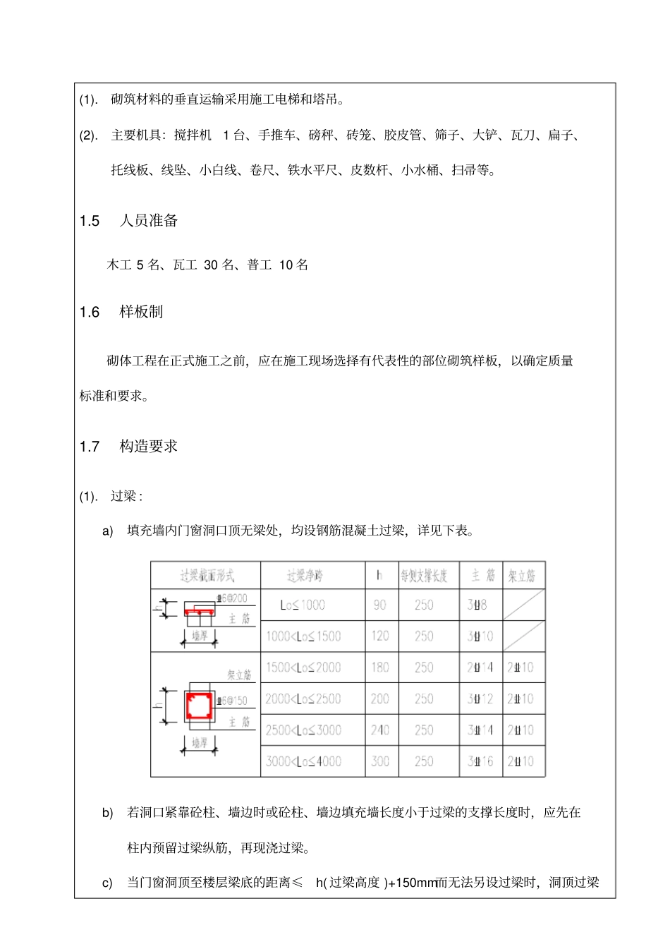 砌体工程技术交底9879_第3页