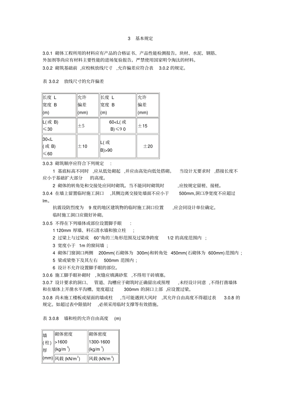 砌体工程施工质量验收规范GB50202002_第3页