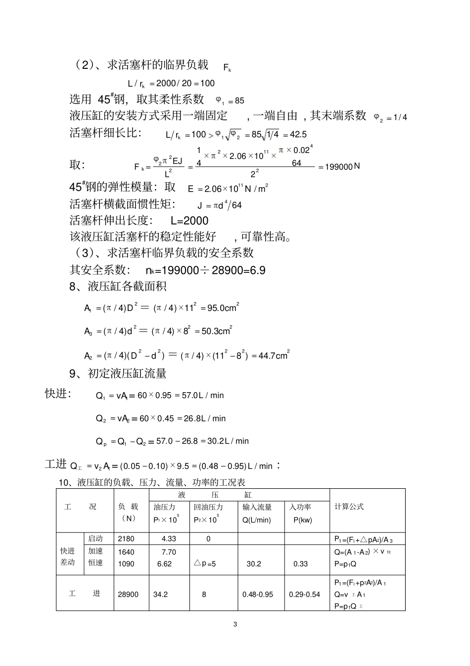 研发设计卧式钻镗组合机床液压动力滑台液压系统_第3页