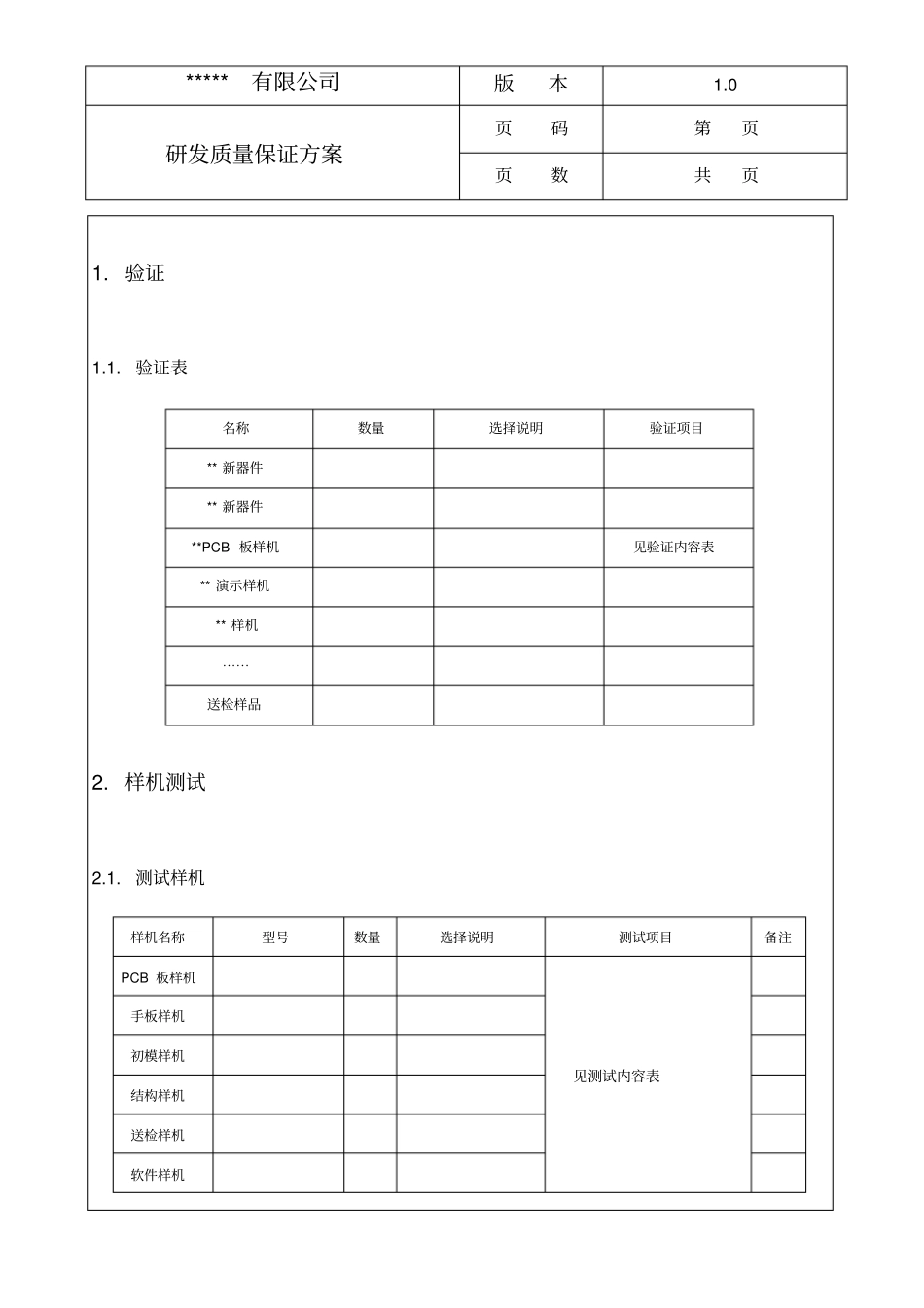 研发质量保证方案_第2页