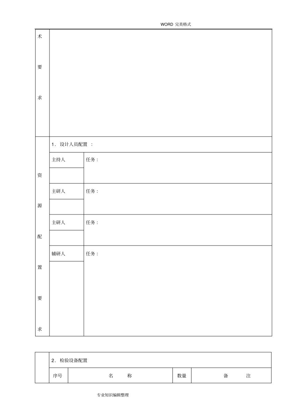 研发项目设计实施计划书模板_第3页