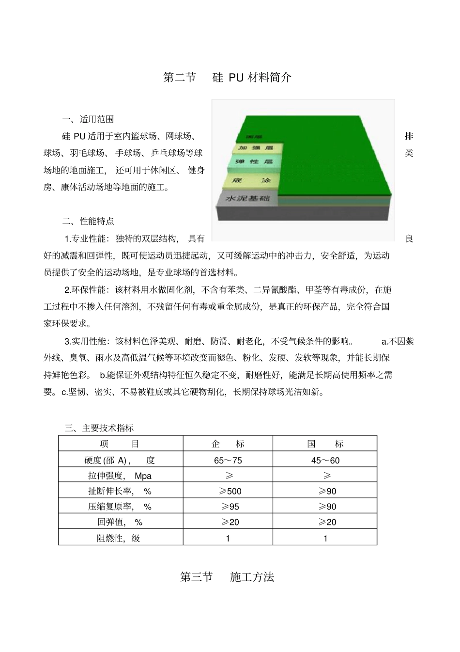 硅PU篮球场地面施工方案_第3页