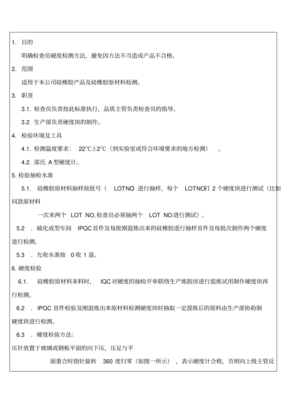 硅橡胶硬度检验规范_第2页