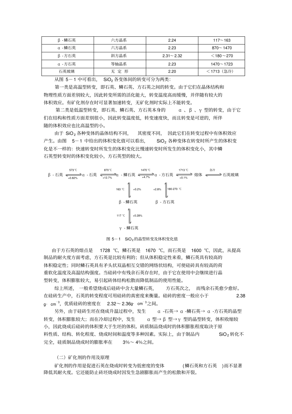 硅质、硅酸铝质及刚玉质耐火材料讲解_第2页