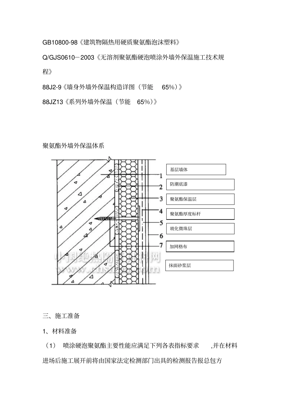 硬泡聚氨酯喷涂外墙外保温施工方案12_第2页