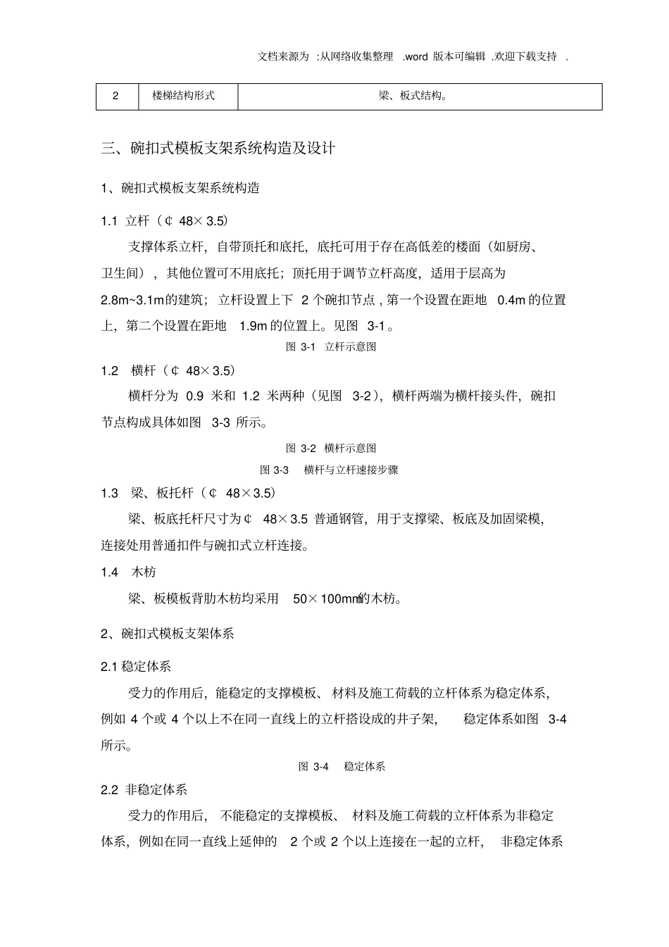 碗扣式模板支架方案_第3页