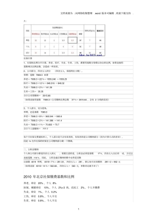 社会保险计算方法