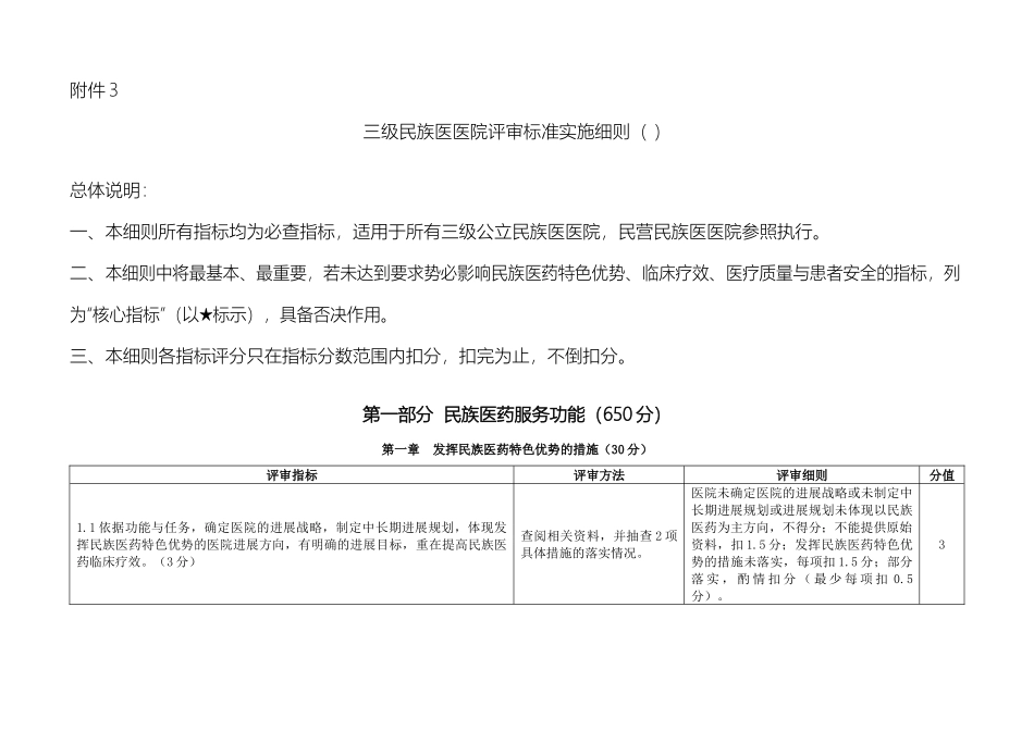 民族医院评审标准实施细则_第2页