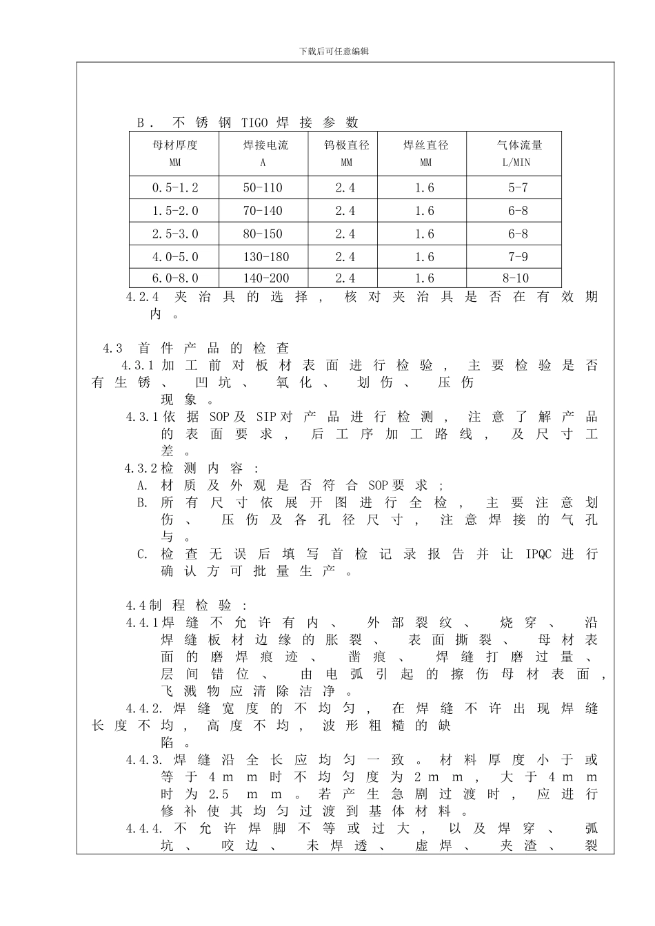 焊接作业指导书样本_第2页