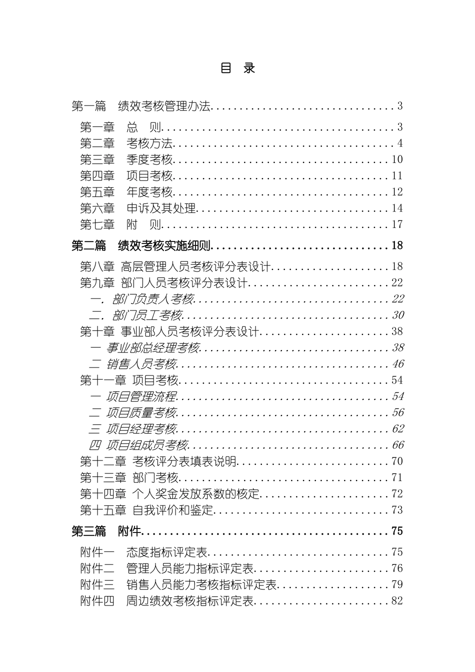 猫人公司绩效管理体系设计方案模板_第3页