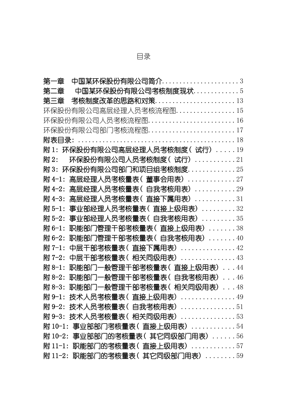环保股份有限公司考核制度策划模板_第2页