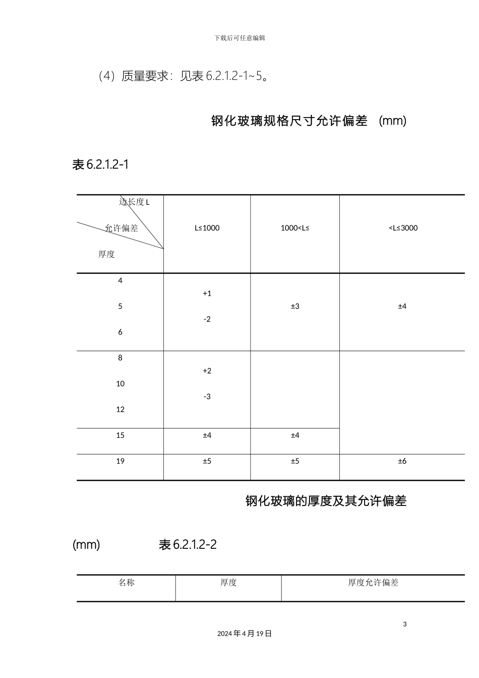 玻璃隔断墙施工工艺标准_第3页