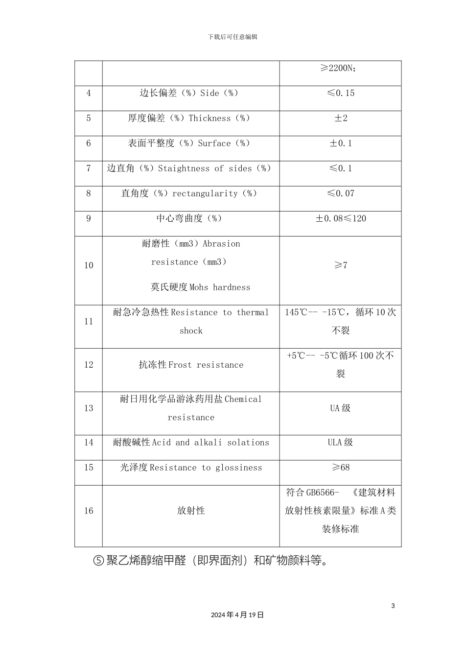 瓷砖墙面专项施工方案_第3页