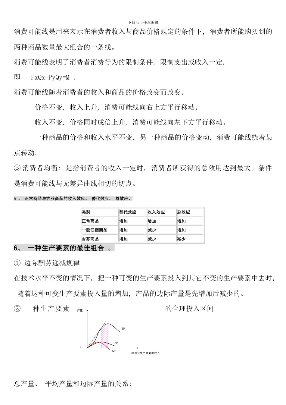 电大西方经济学考试题库简答题新版_第2页