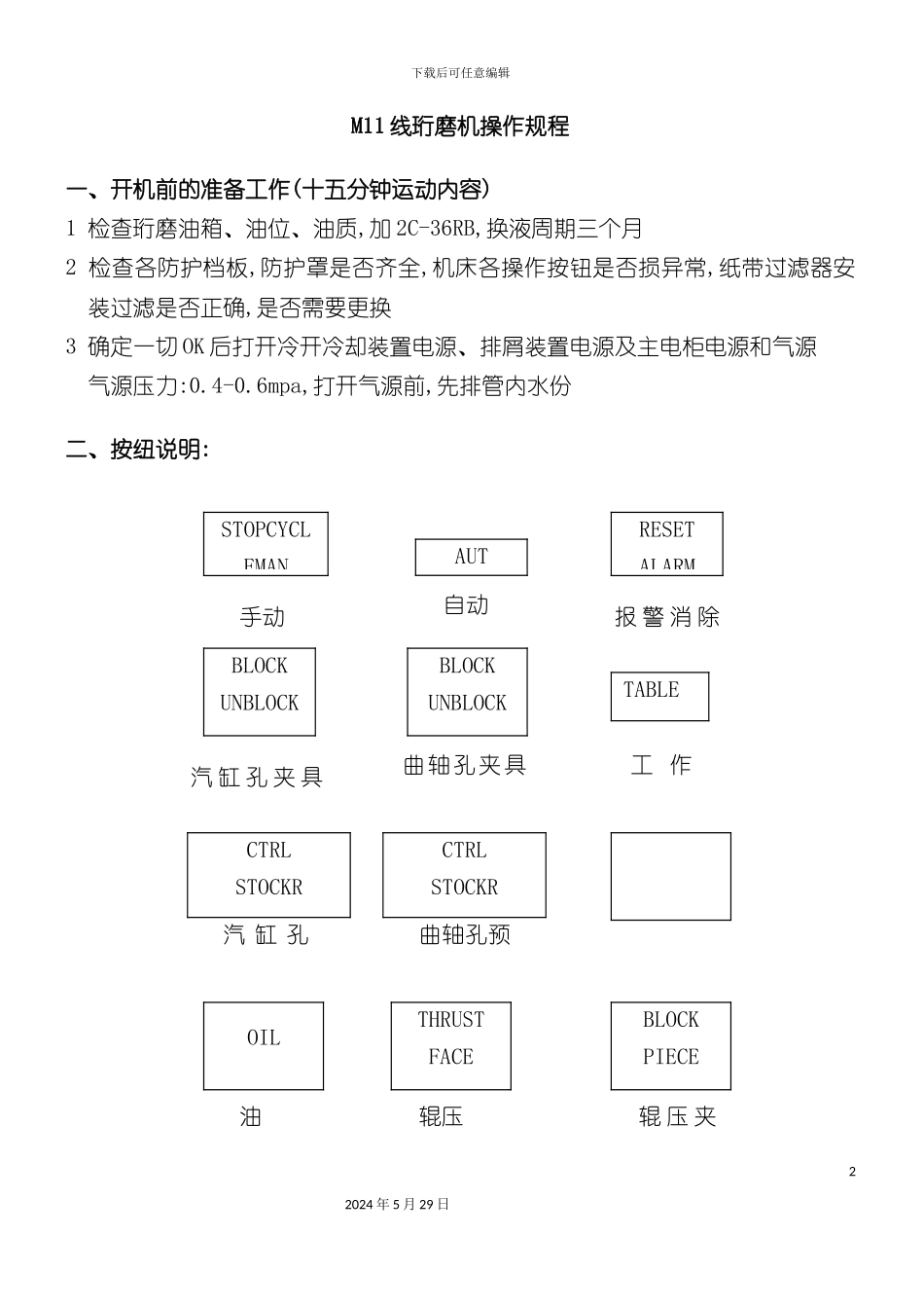进口MAS珩磨机操作规程_第2页