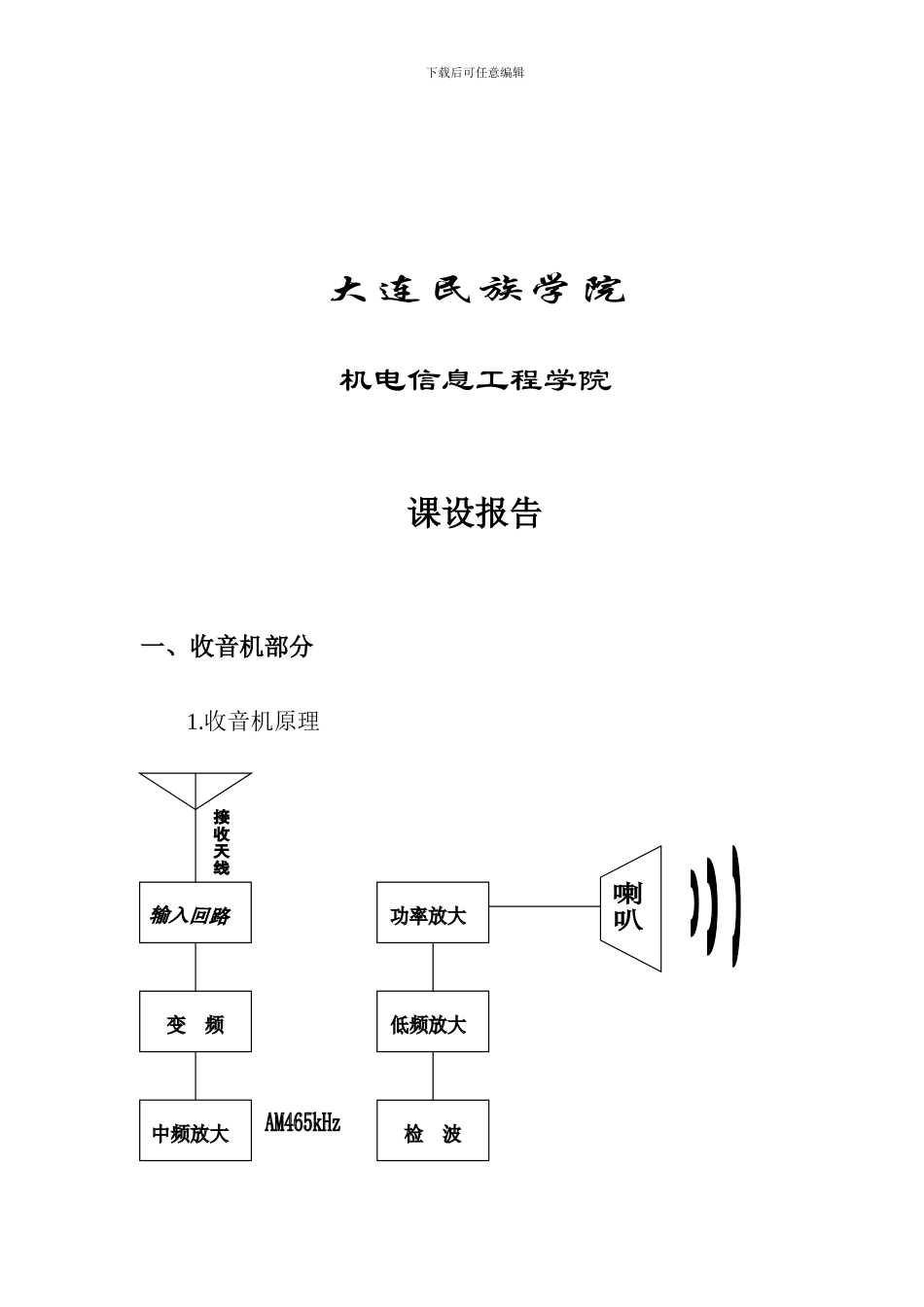通信工程课程设计报告_第2页