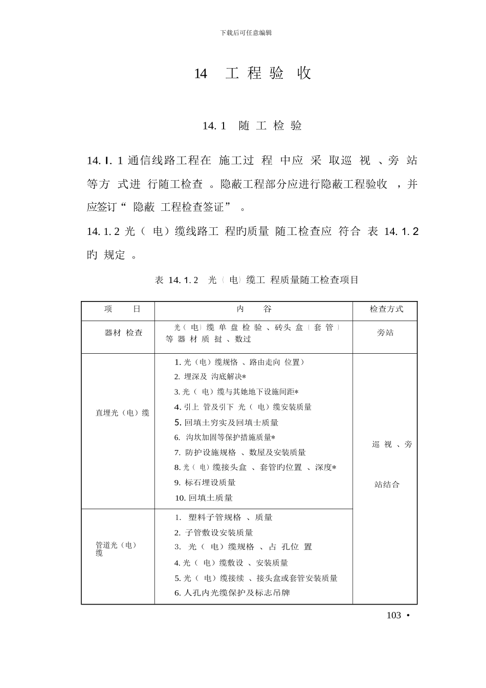 通信线路验收规范_第1页