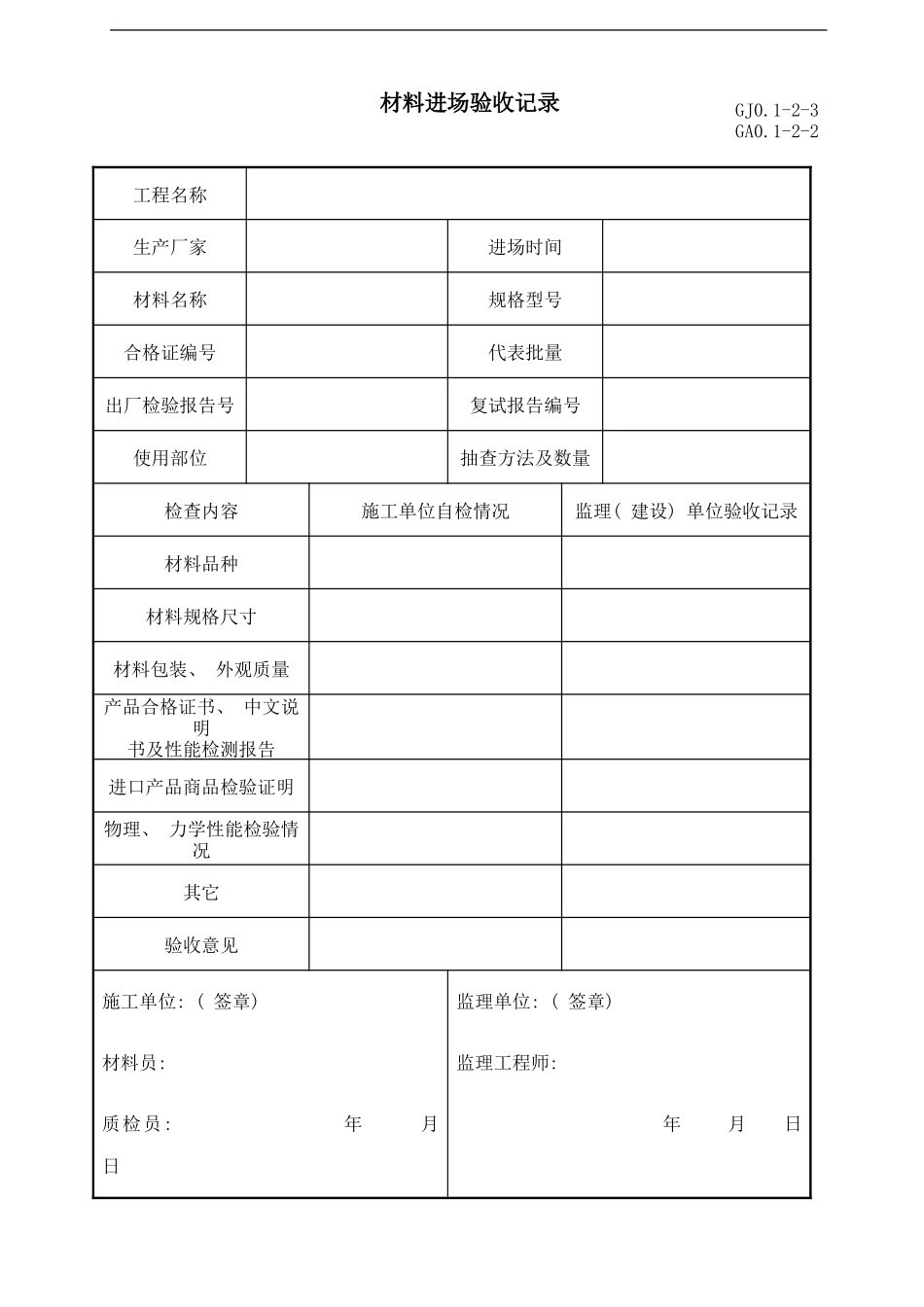通风与空调工程竣工资料样本_第3页