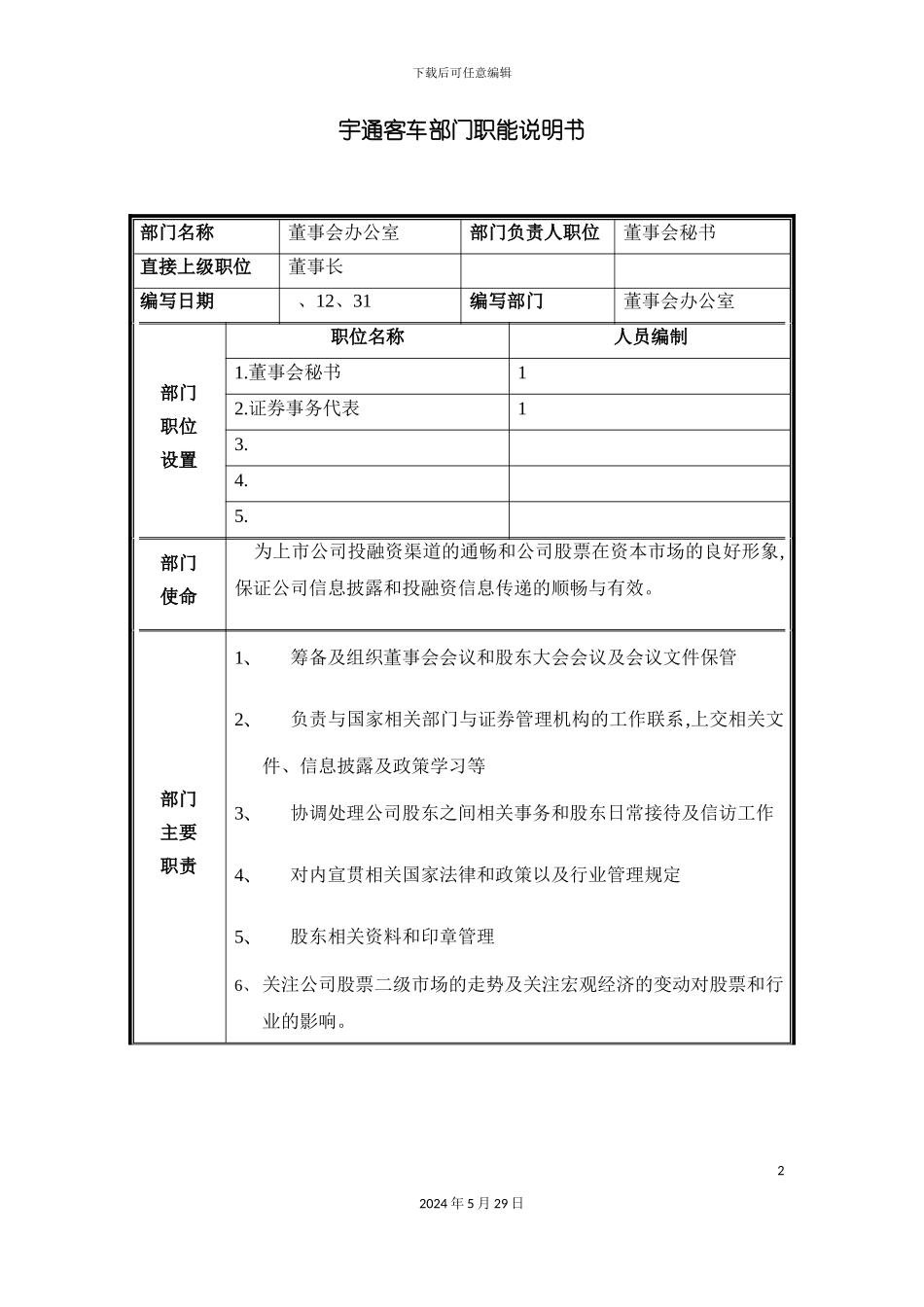 部门职能说明书-证券处_第2页