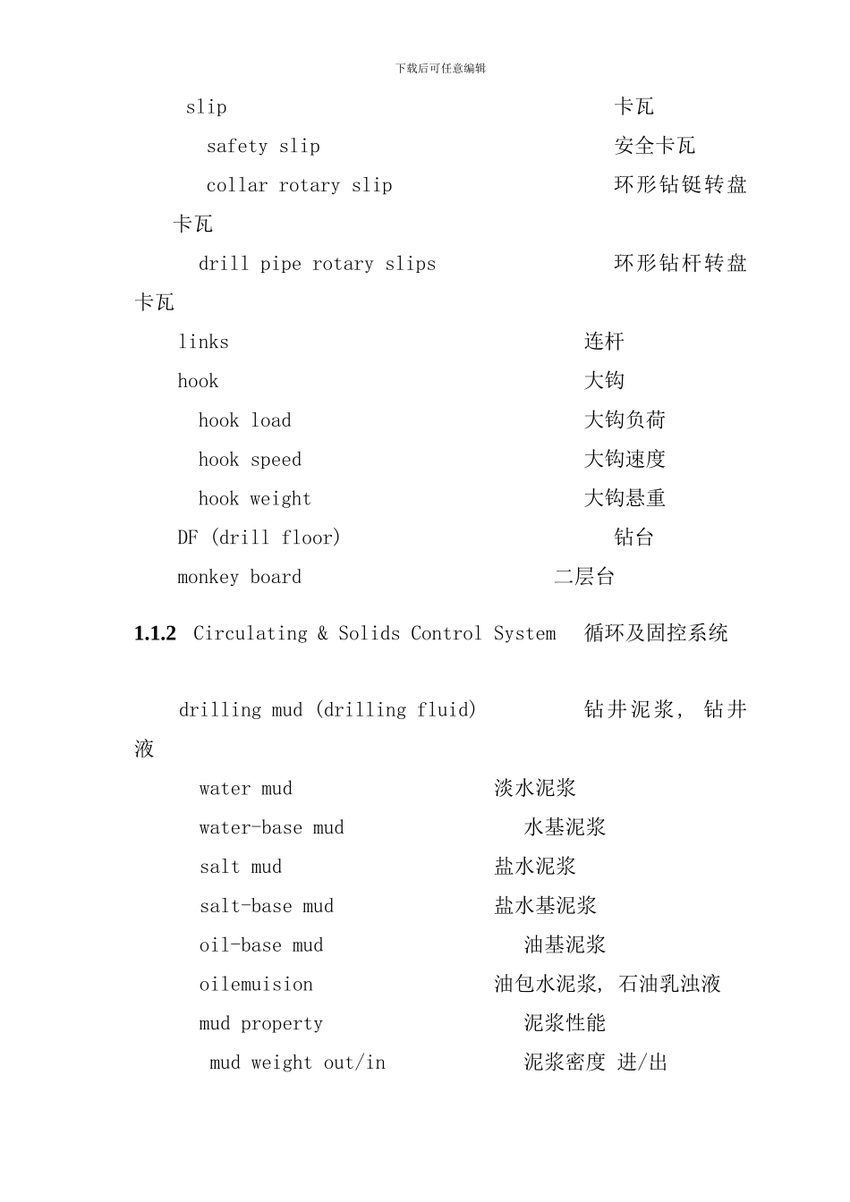 钻井工程英语样本_第2页