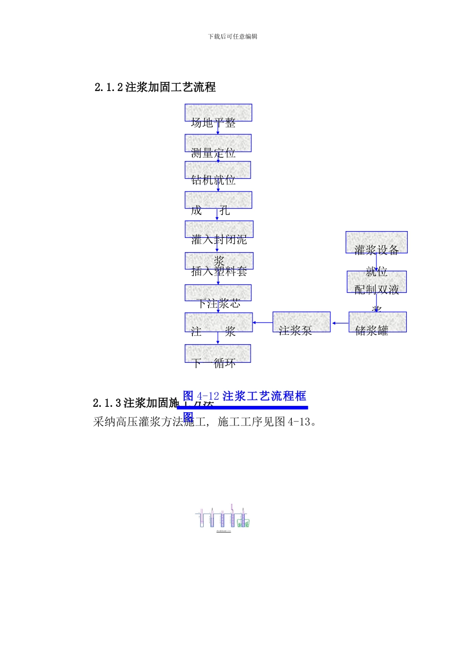 钻孔注浆方案样本_第2页