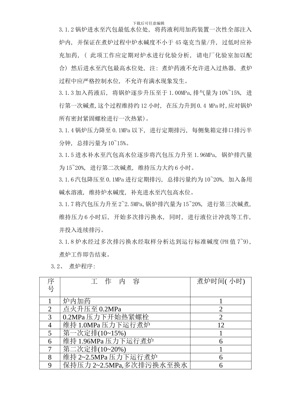 锅炉试运方案样本_第3页