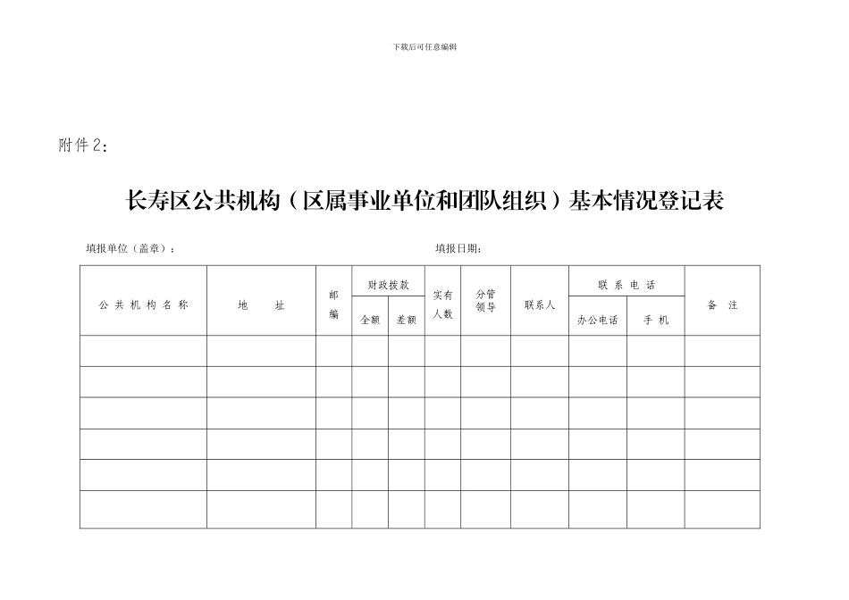 长寿区公共机构节能管理部门基本情况统计表_第2页