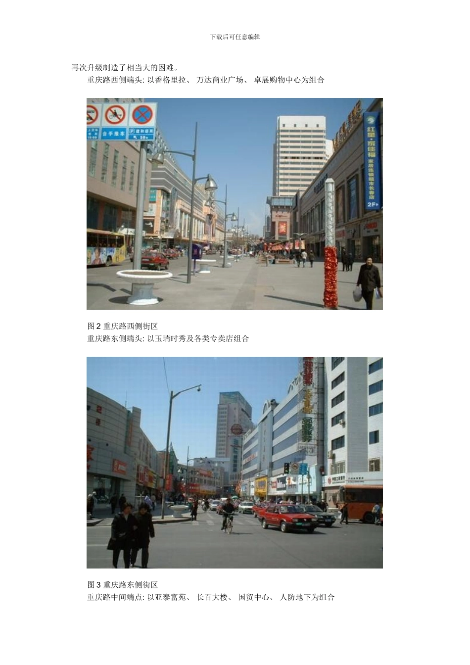 长春重庆路商圈演变规律与未来规划样本_第3页