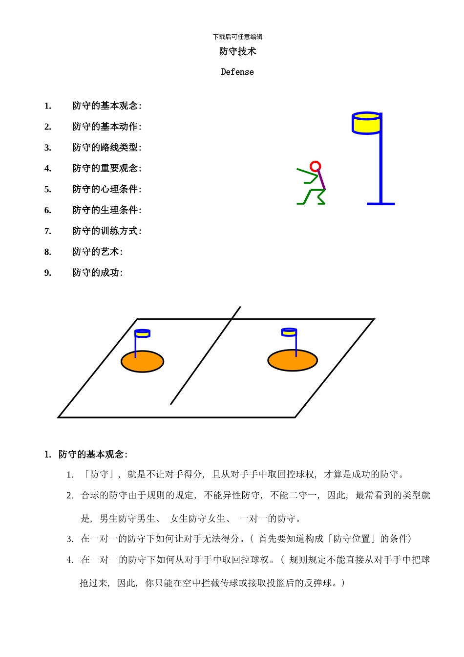 防守技术样本_第1页