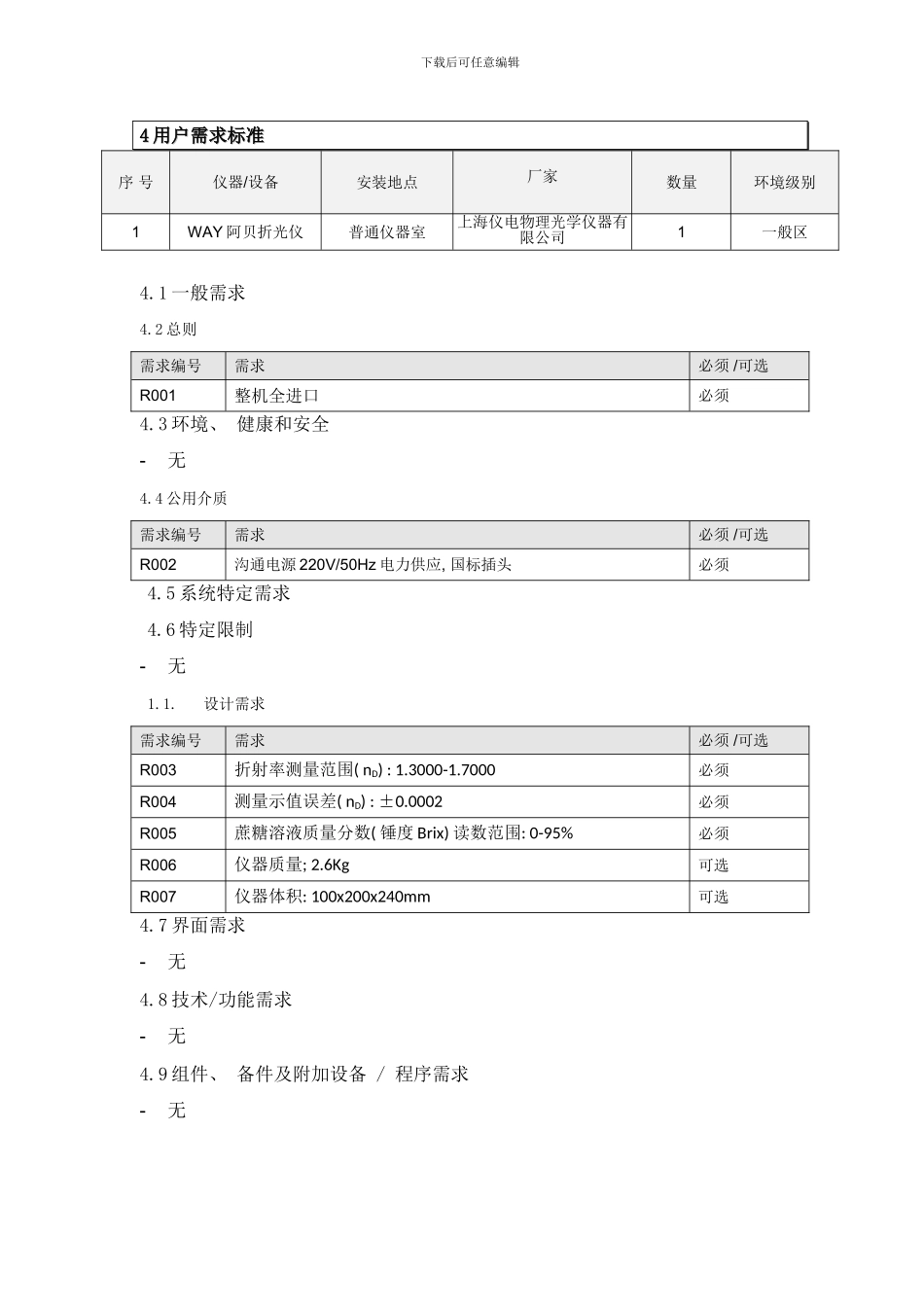 阿贝折光仪用户需求标准样本_第3页