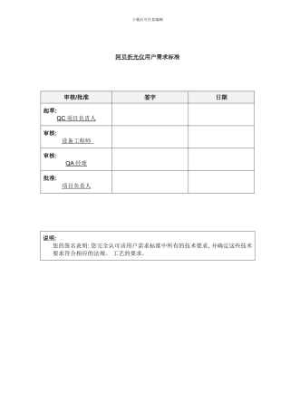 阿贝折光仪用户需求标准样本