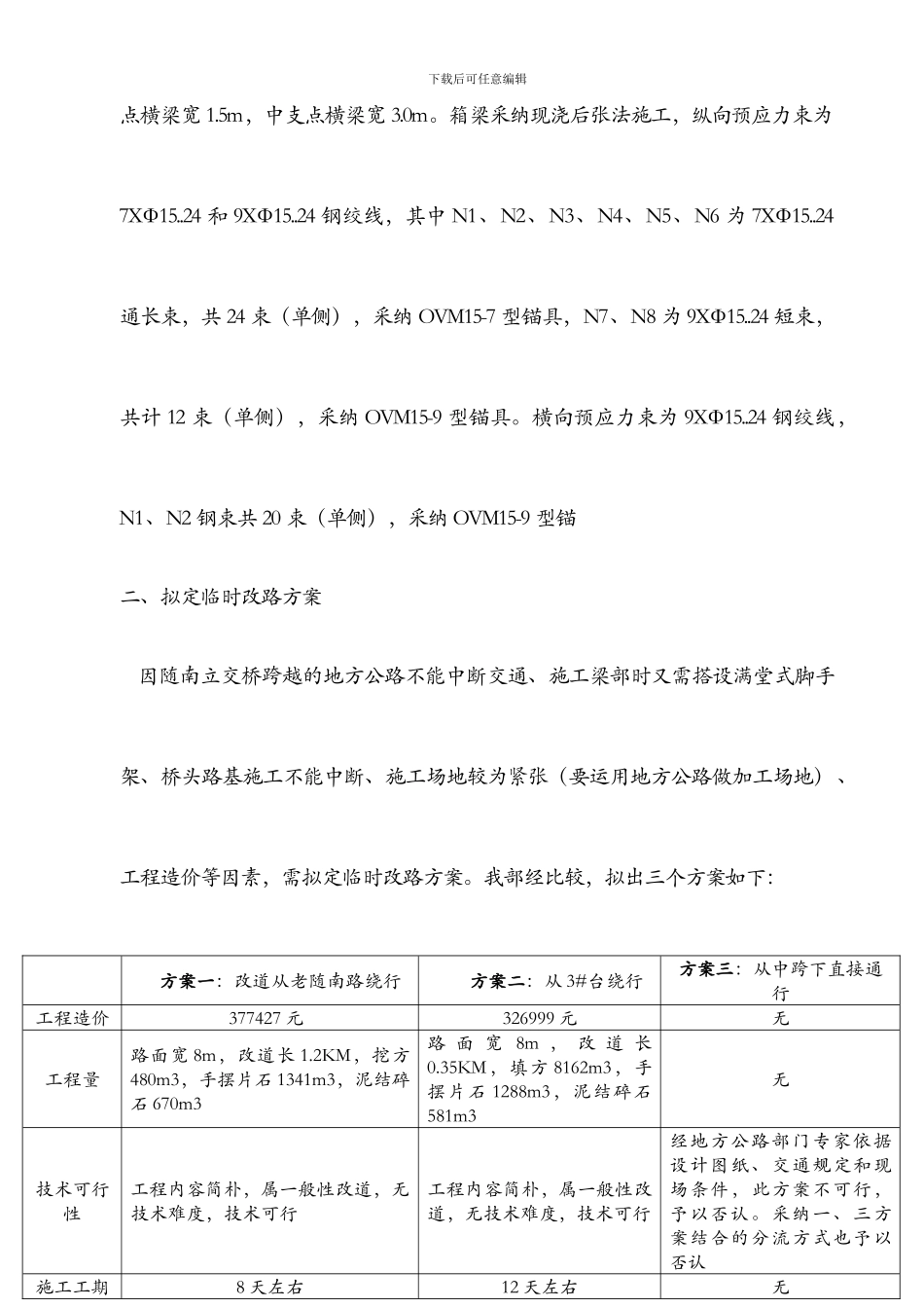 随南路分离式立交桥施工方案_第2页