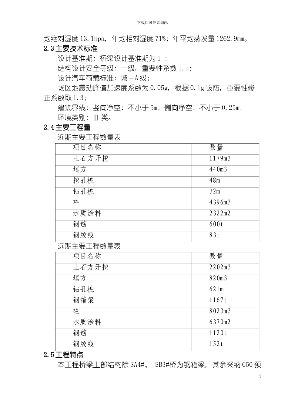 青岛市特大高架桥施工组织设计模板_第3页