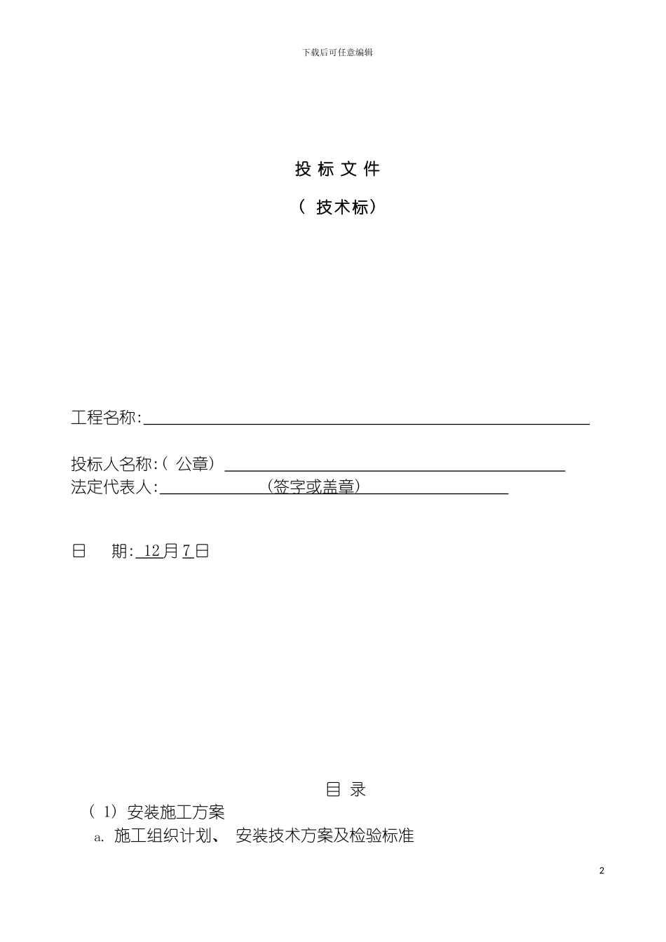 音乐喷泉施工方案模板_第2页