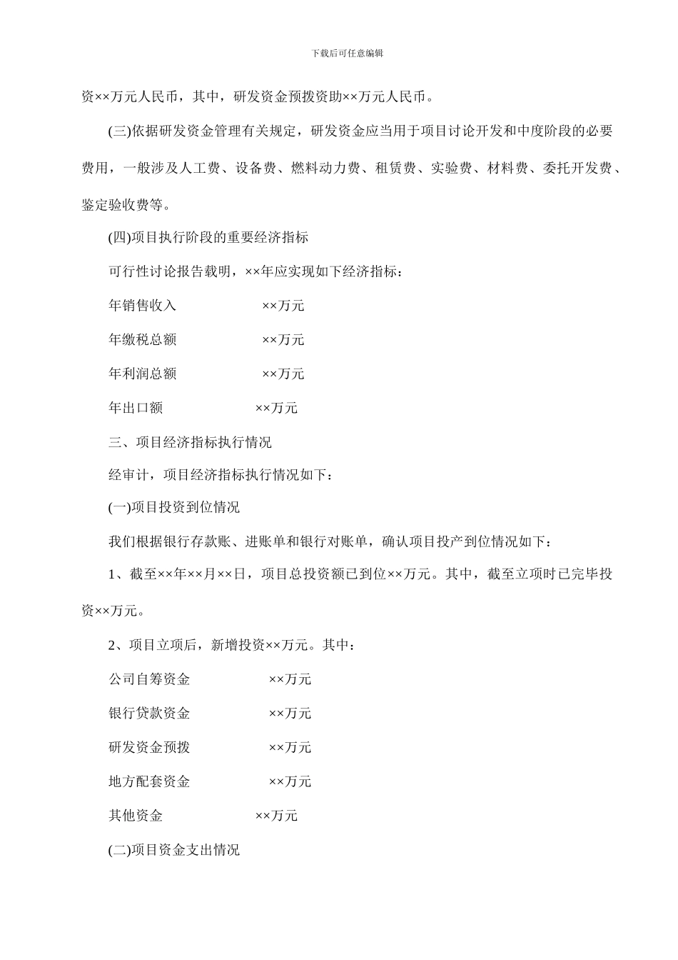 项目审计报告_第2页