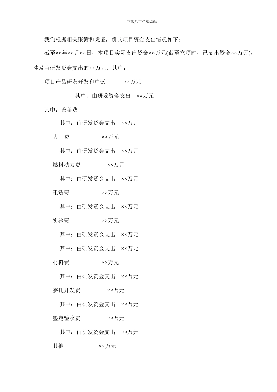 项目审计报告_第3页