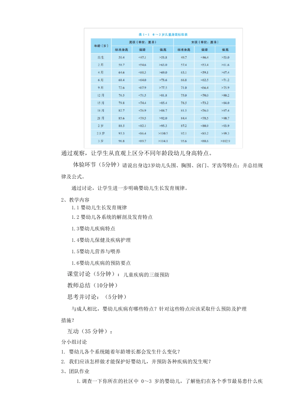 婴幼儿疾病预防与护理教案_第2页