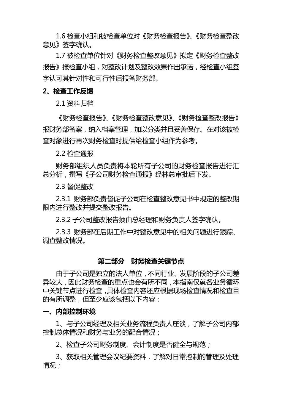 子公司财务检查指南—模板_第3页