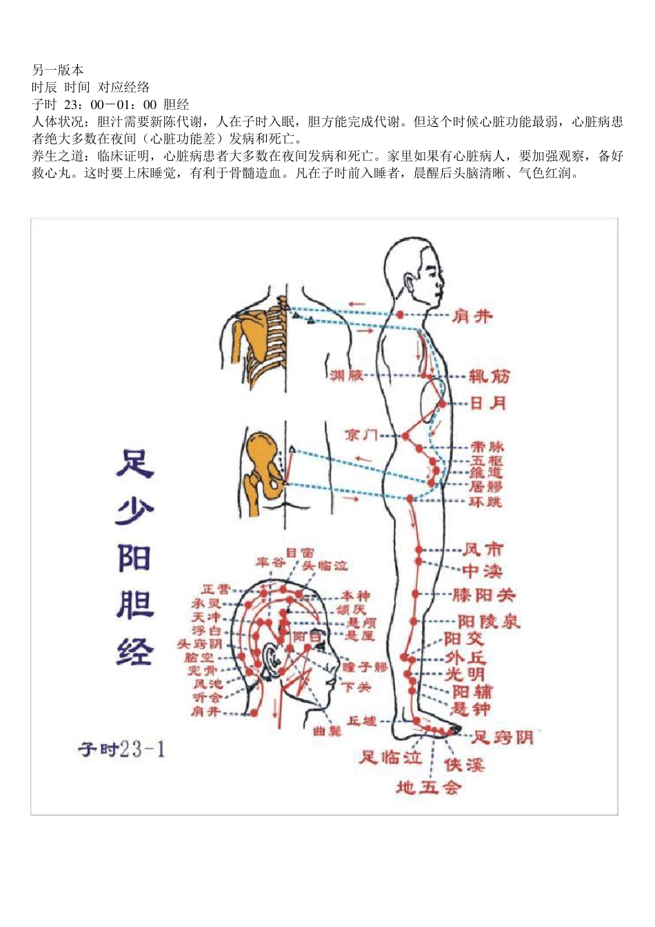 子午流注十二经脉活动时辰带图_第2页