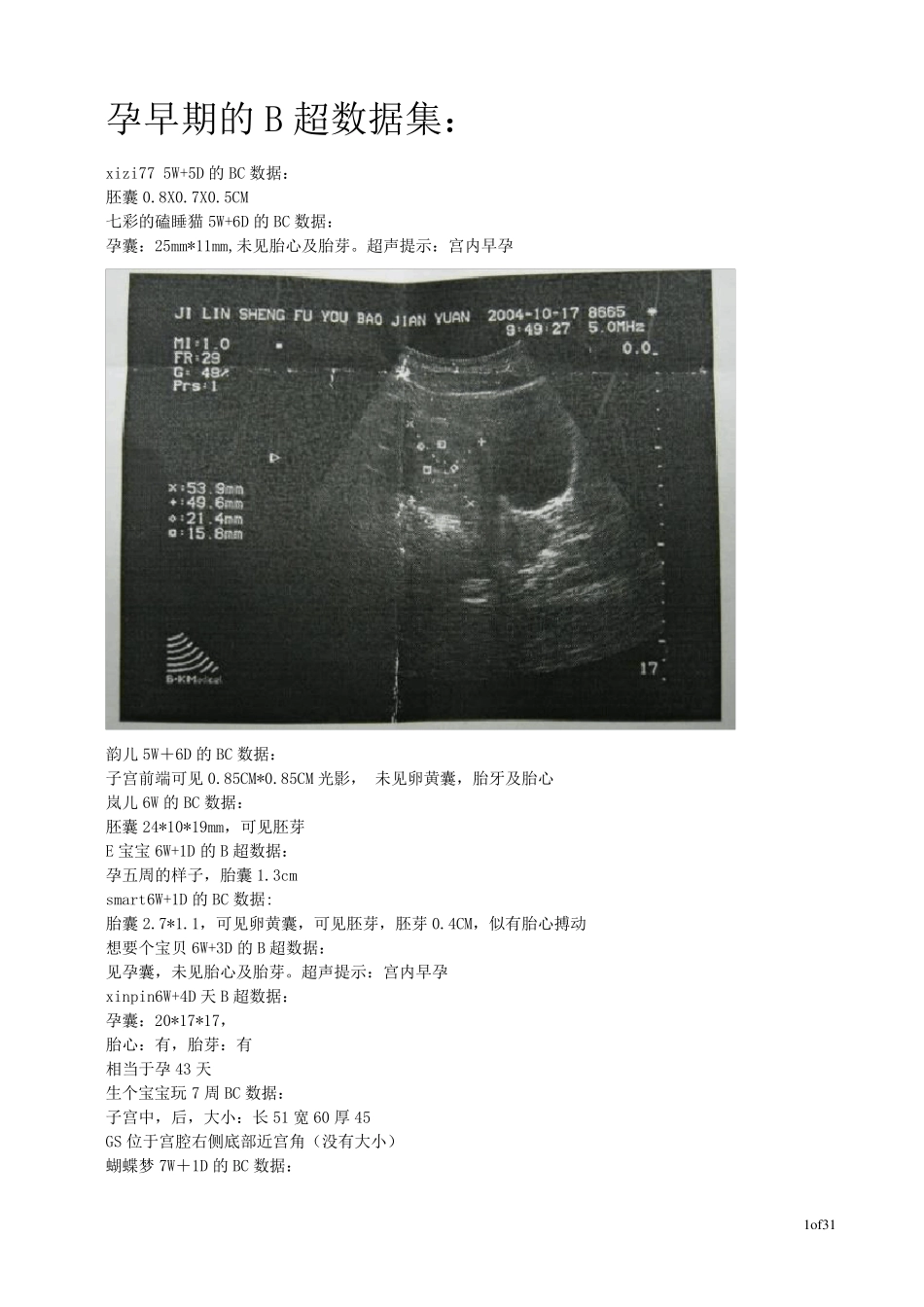 孕早期的B超数据集_第1页