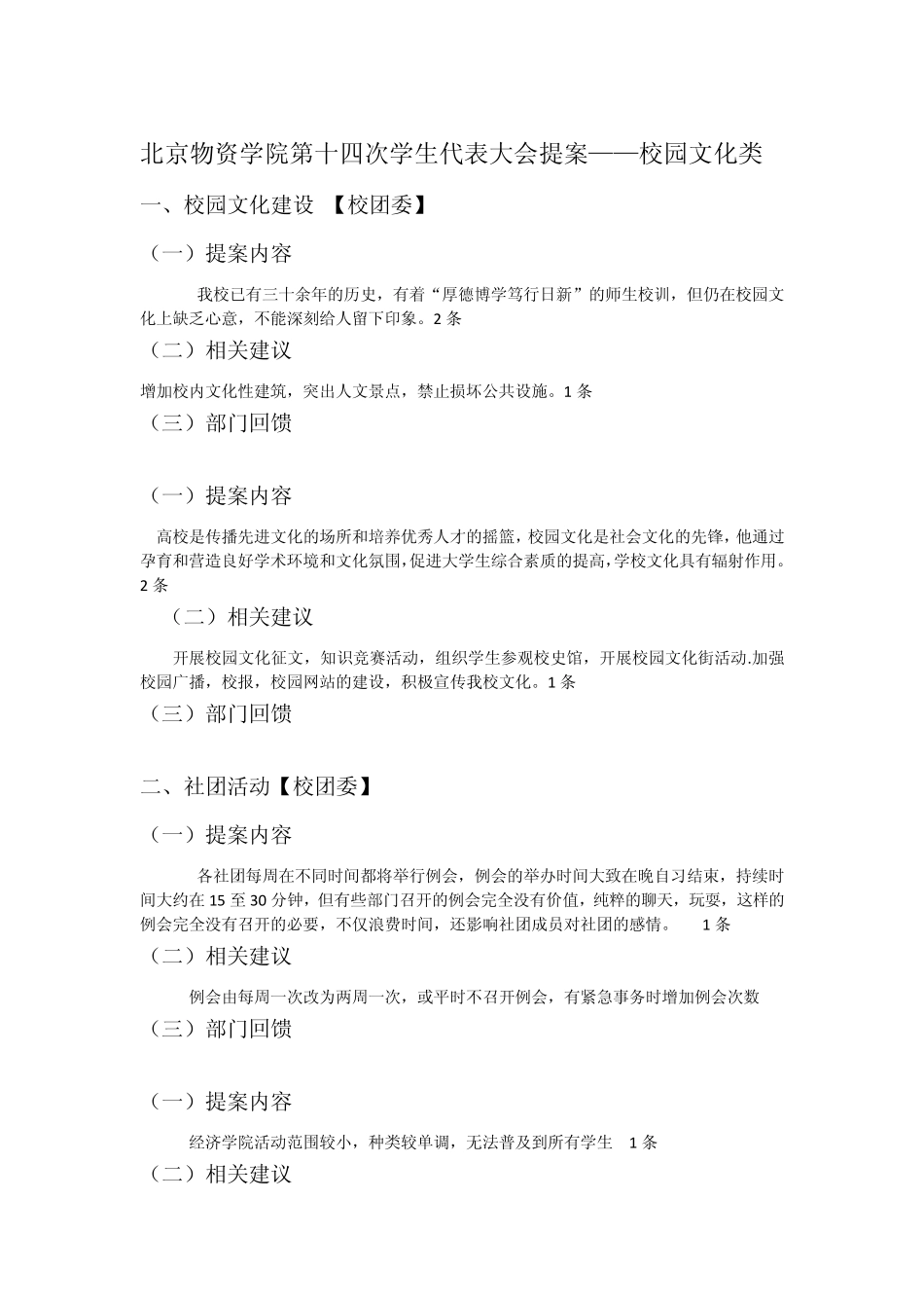 学代会提案——校园文化类_第1页