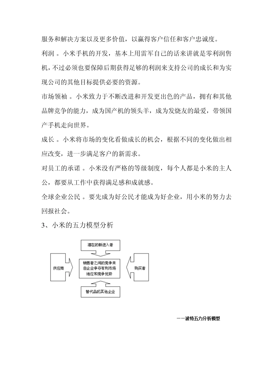 小米公司企业经营战略管理_第3页