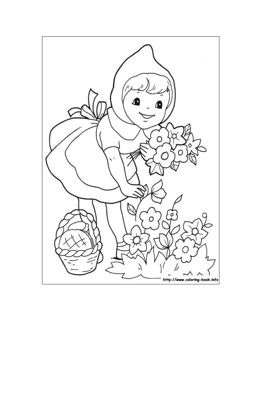 小红帽系列涂色_第3页