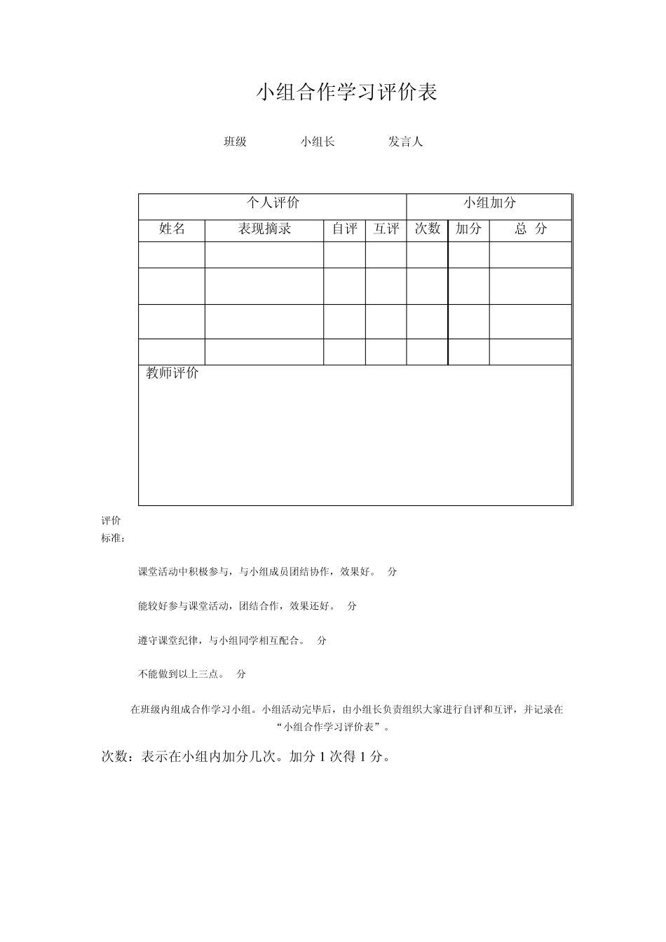 小组合作学习评价表_第1页
