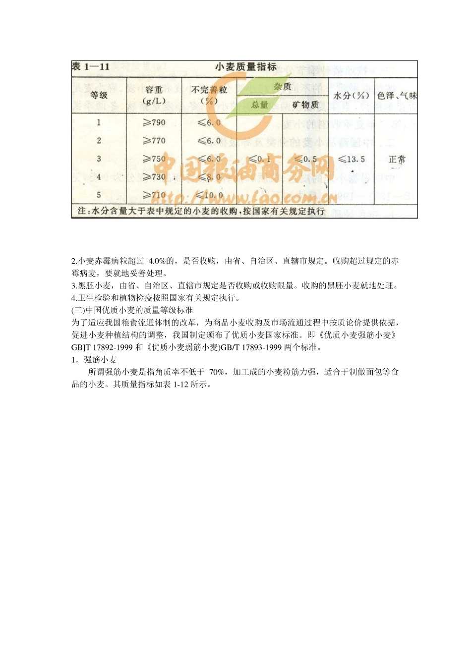 小麦的分类及其质量标准_第2页