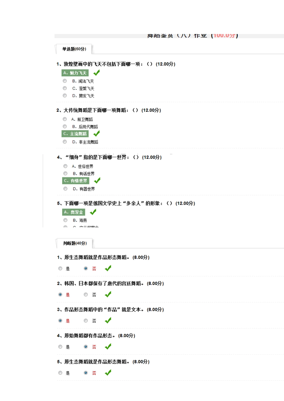 尔雅通舞蹈鉴赏作业(刘建)_第3页