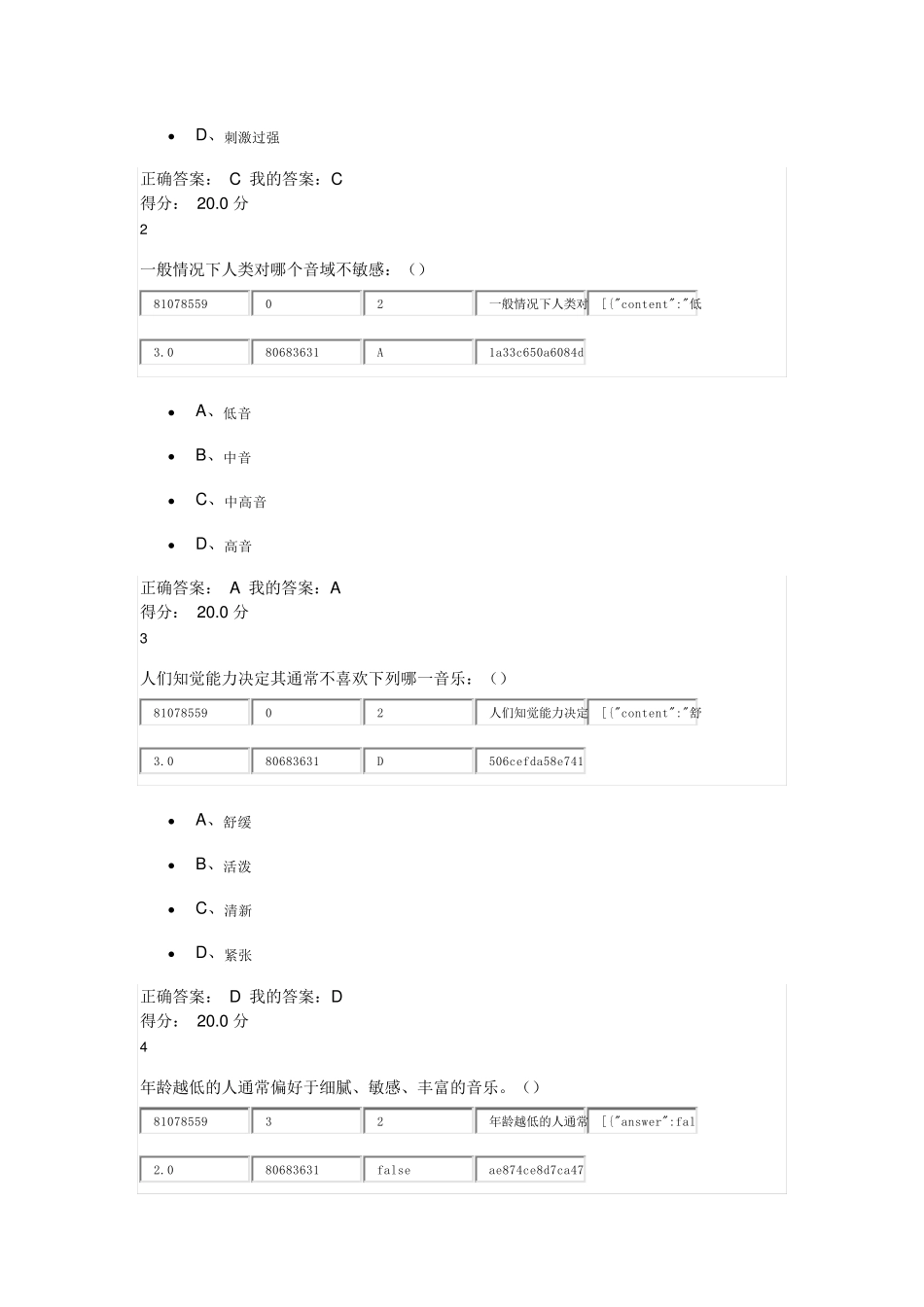 尔雅通识课音乐鉴赏第四章答案_第3页