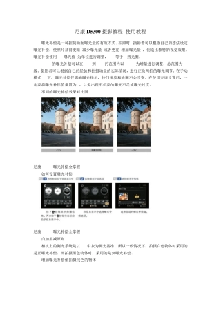 尼康D5300使用心得