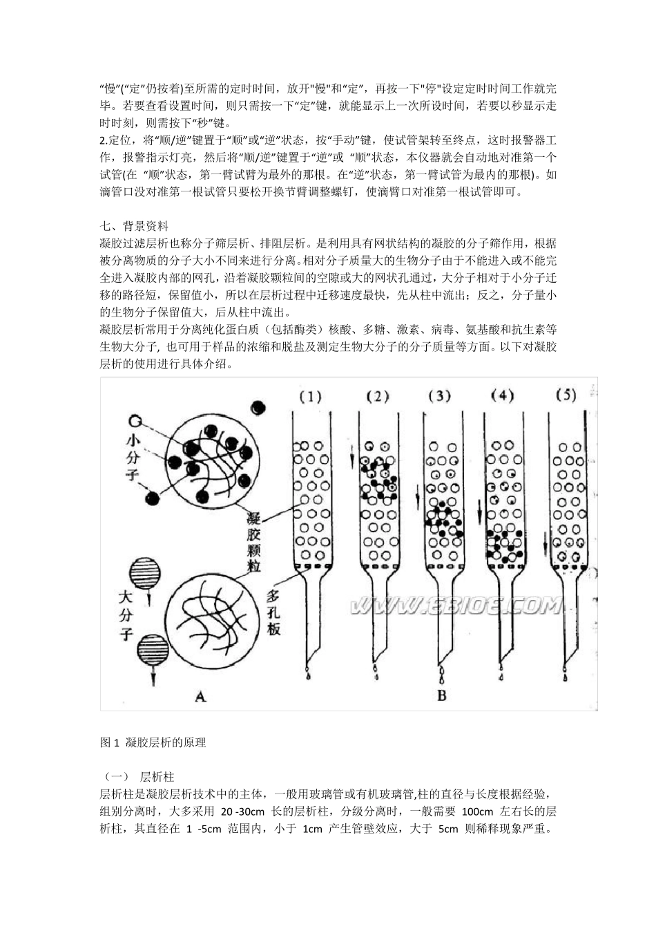 层析柱装填及柱效测定及凝胶过滤层析基础知识_第3页