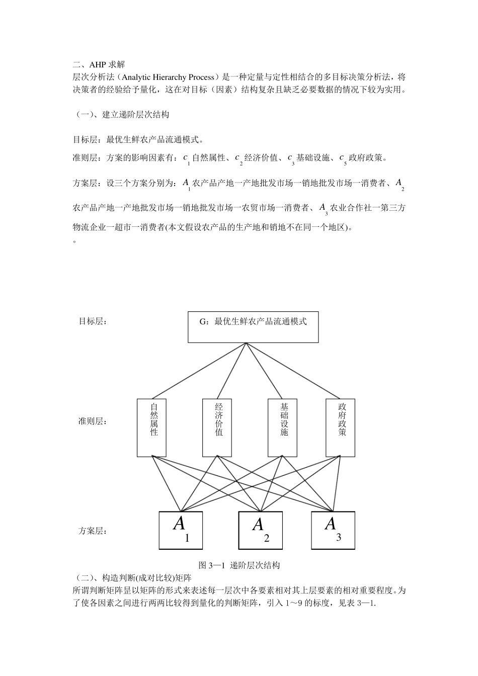 层次分析法例题2_第1页